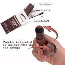Catirise 3in1 Perfect Fix Hairline & Eyebrow Shaping Stamp With Stencils HB4775